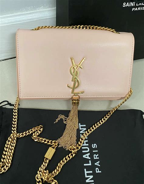 yves saint laurent bag pink